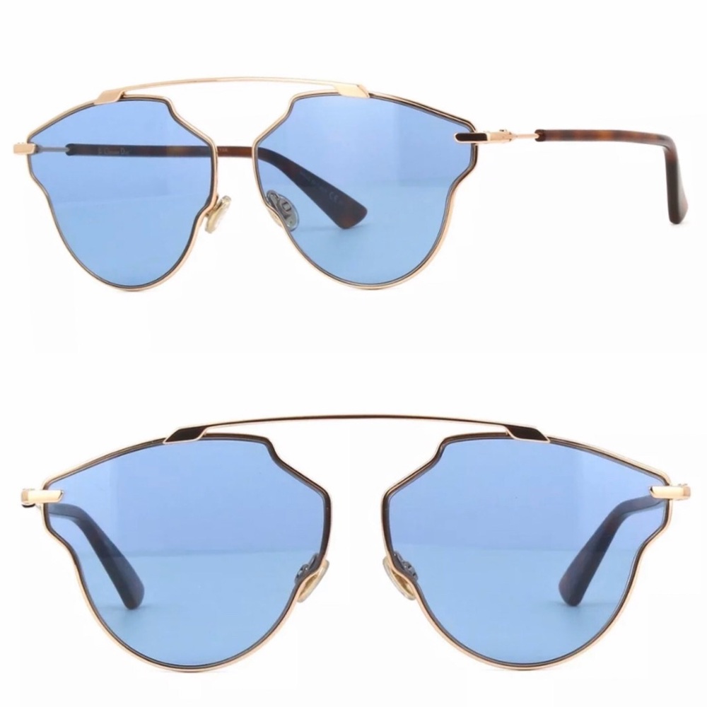 Dior SoReal pop Blue Havana sunglasses